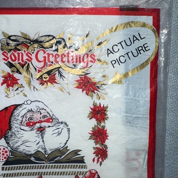 Vintage Santa Door Cover Waterproof Plastic Hong Kong - Picture 4 of 7